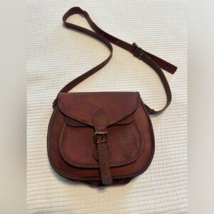 Brown Leather Purse-Perfect Fall Accessory!